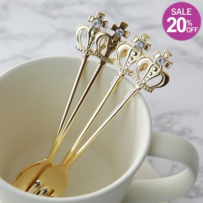 楽天市場】ロイヤルクラウン コーヒースプーン ゴールド(クリア