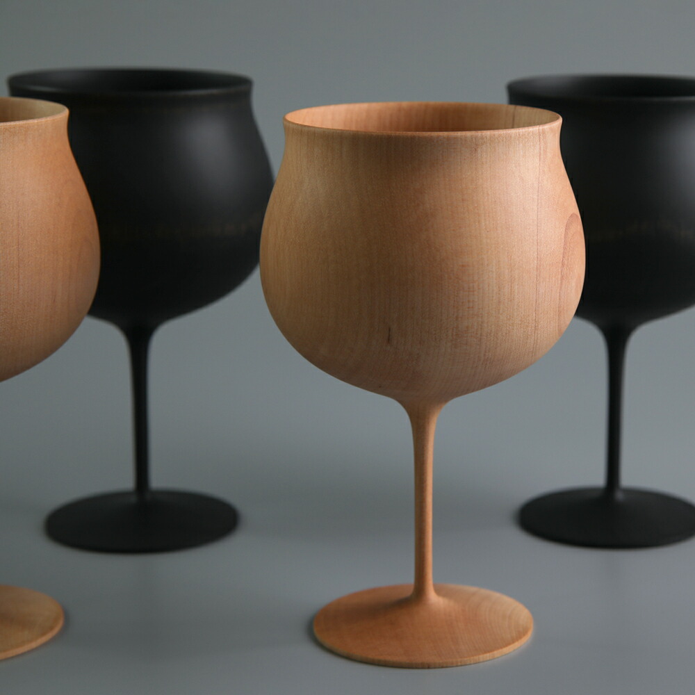 我れ扉幹男ストアー ステム Tohka Stem ブルゴーニュワイングラス 山中漆塗 G1328 Gato Mikio 我戸幹男 京都匙亀 Effie Europe Com