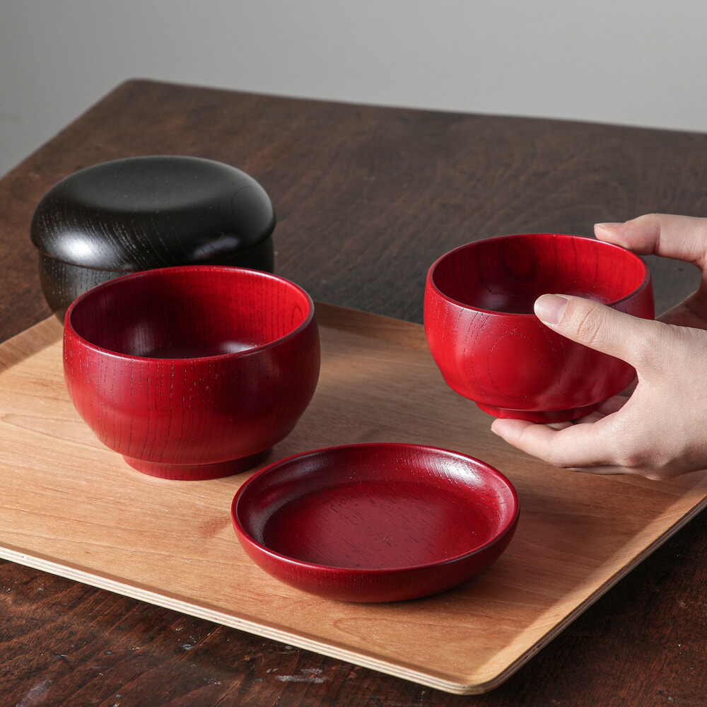 楽天市場】石川漆宝堂 挽目うつわ 4点セット 黒 根来 溜 漆器 漆