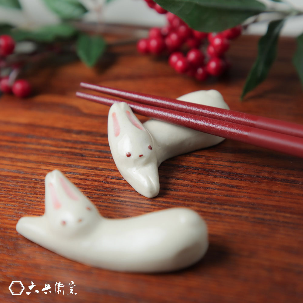 楽天市場】【売切終了】 卯 置物 伏見人形倣 化粧箱入り 清水六兵衛 京