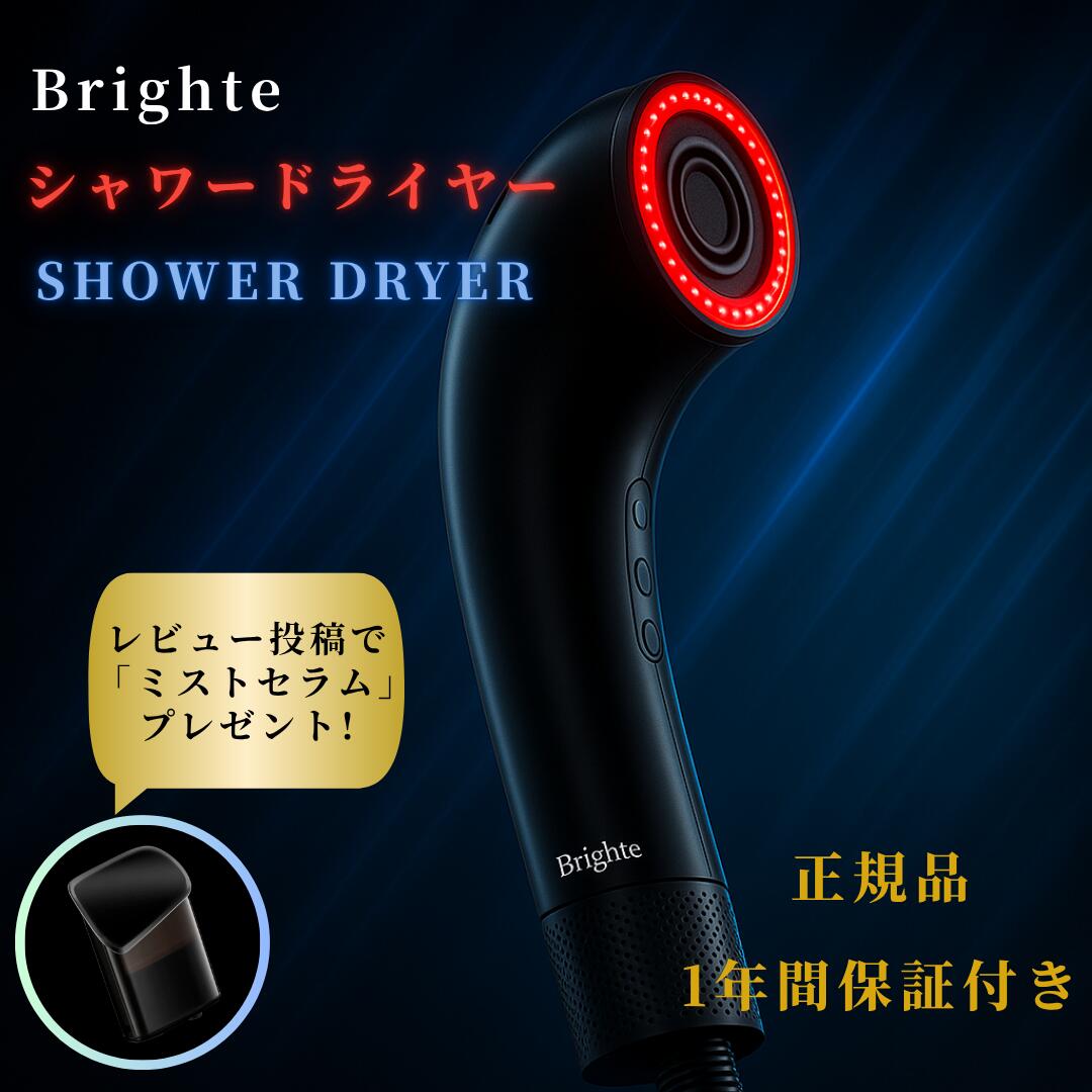 楽天市場】Brighte ブライト シャワードライヤー SHOWER DRYER BRT