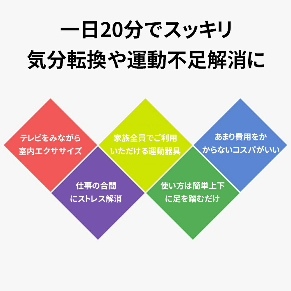 市場 運動不足解消 器具 健康器具 室内 踏み台昇降 エクササイズ ダイエット トレーニング 有酸素運動 静音 健康 室内運動 サイドステッパー  ステッパー