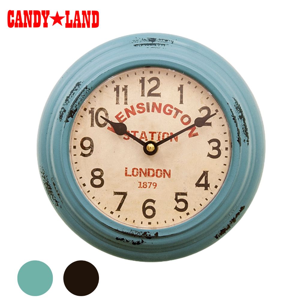 楽天市場】掛時計 ルート66 ビンテージ 壁掛け アメリカン 鉄製 雑貨