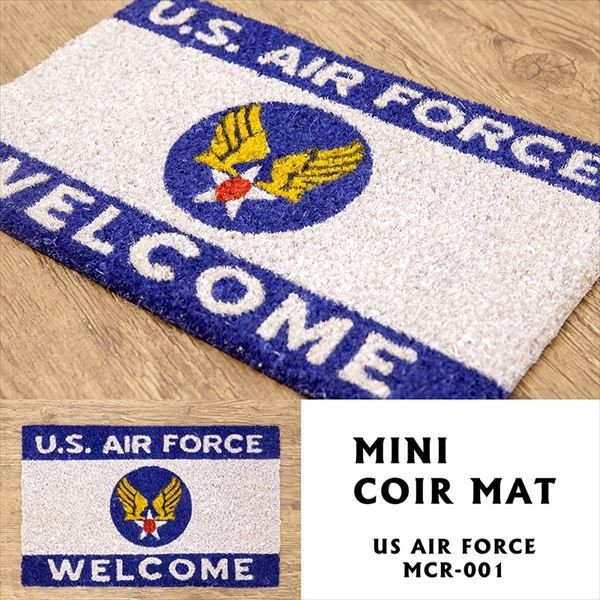 楽天市場 玄関マット コイヤーマット アメリカ雑貨 ミリタリー 空軍