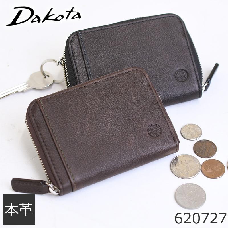【ネコポス対応】 dakota black label リバー コインケース キーリング付き 小銭入れ メンズ 革 ブランド ブラックレーベル ファスナー ダコタ 財布 620727【店頭受取対応商品】 ギフト プレゼント メンズ・父の日・プレゼント