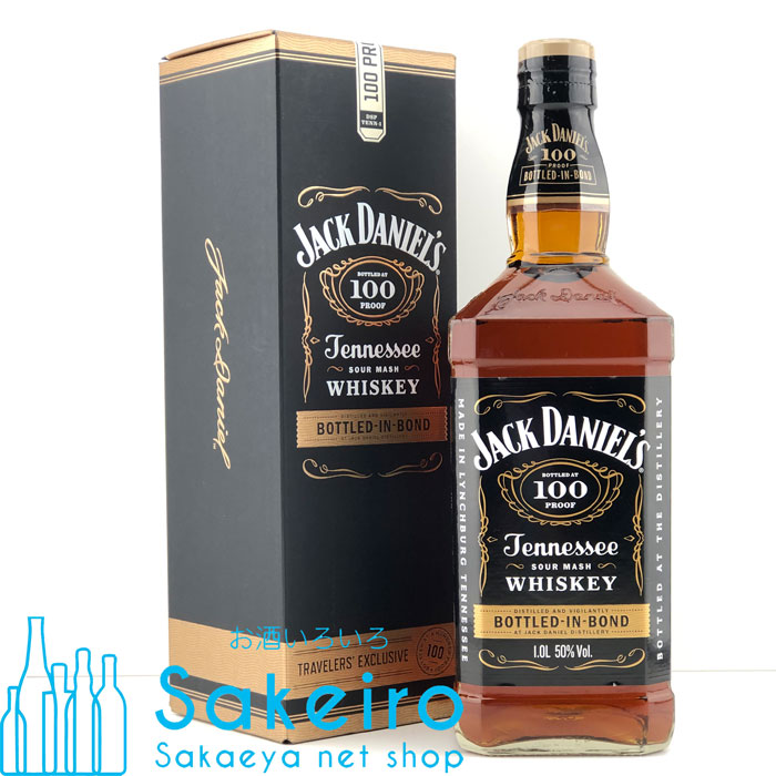ジャック ダニエル ボトルド イン ボンド 100プルーフ 50 1000ml ウイスキー 期間限定