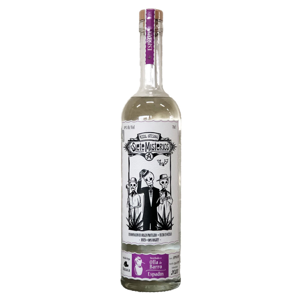 シエテ ミステリオス エスパディン メスカル 49％ 700ml｜Sakeiro net shop 栄家本店