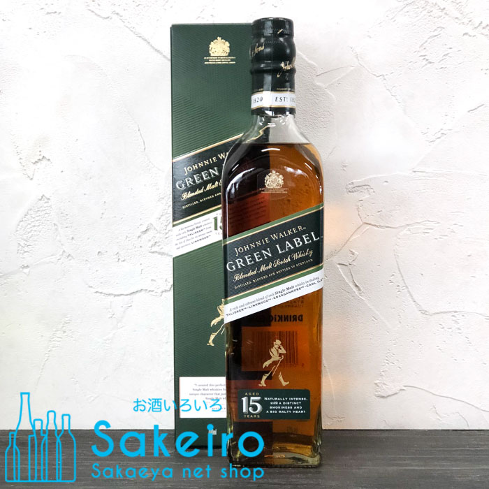 楽天市場】ジョニーウォーカー グリーンラベル 15年 スコッチ 700ml×2