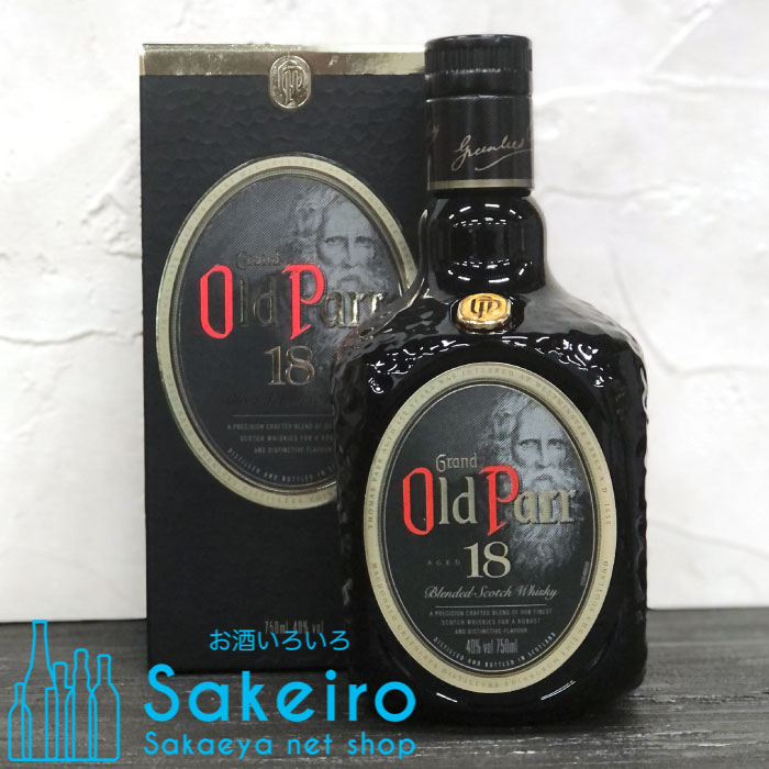 オールドパー 18年 40％ 750ml ウイスキー ブレンデッドスコッチウィスキー｜Sakeiro net shop 栄家本店