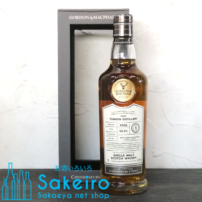 トマーティン 2006 16年 リフィル アメリカンホグスヘッド ゴードン＆マクファイル コニサーズチョイス 55.3% 700ml[ウイスキー][御歳暮 贈り物 御礼 母の日 父の日 御中元]