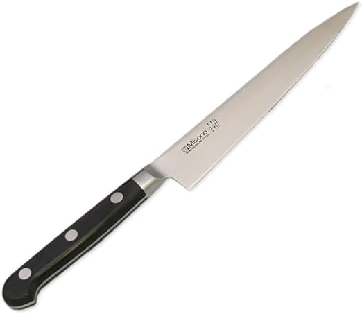 【ランキング1位4冠達成!!】 MISONO ミソノ 440 ペティナイフ 120mm ツバ付き 包丁 プロ 家庭用 ステンレス #831 おすすめ ナイフ 包丁 ギフト プレゼント 贈り物 父の日 母の日 一人暮らし 自炊｜堺の刃物屋さん　こかじ