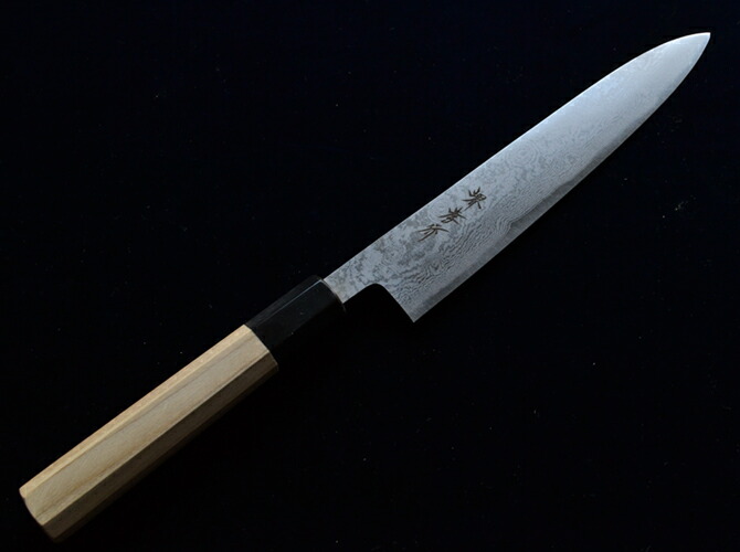 楽天市場】在庫限定銀三 本鍛錬 切付ペティ 150mm 蒔地 漆塗柄和ペティ