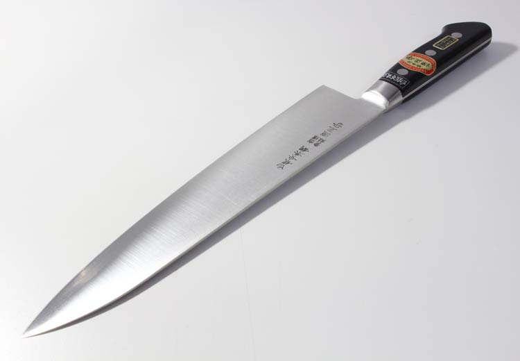 源兼正 ツバ付 包丁 牛刀 180mm 13販売純正1 | vfv-wien.at