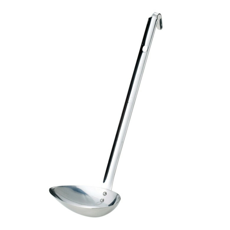 楽天市場】18-8 横口レードル 左利き用 40cc 【おたま お玉