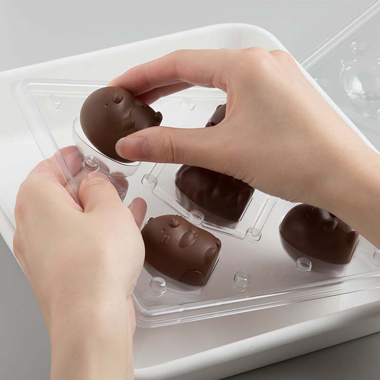 市場 貝印 すみっコぐらし 立体チョコ型 バレンタインデー 000dn0505バレンタイン チョコレート