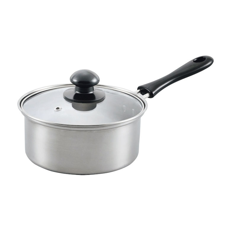 楽天市場】Grinday -グリンデイ- IH対応 ステンレス片手鍋 16cm(ガラス