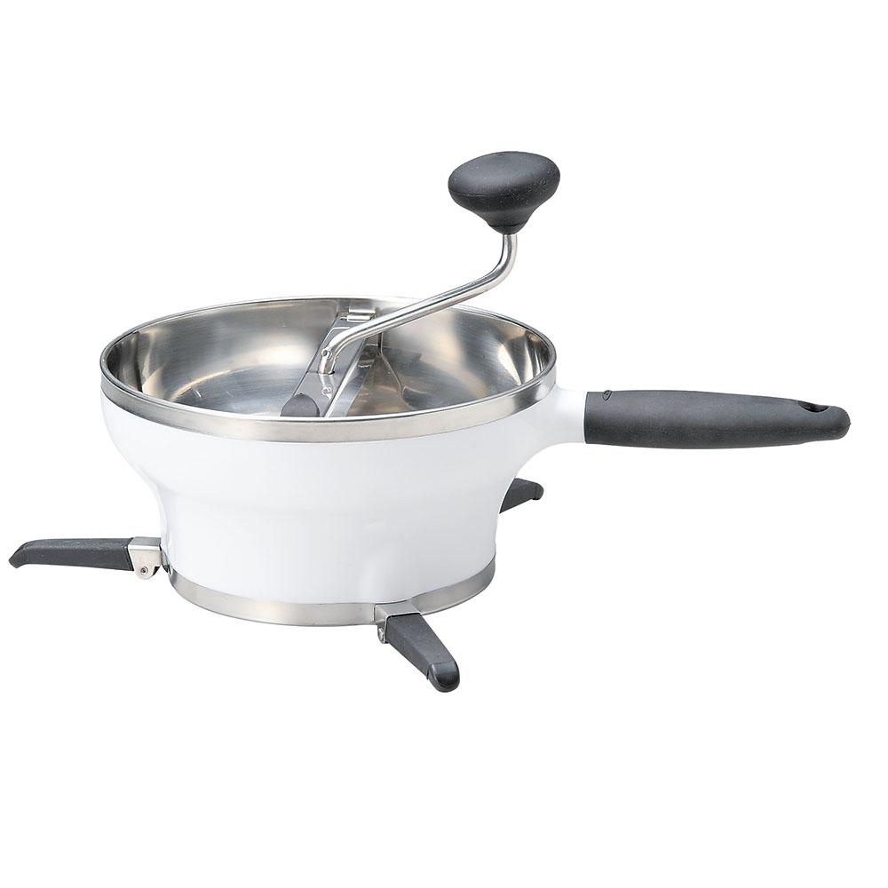 OXO オクソー フードミル 1071478 ソース ピューレ スープ マッシュポテト 離乳食 野菜 クリーミー 野菜スープ アップルソース 細かい 粗い おしゃれ お洒落 シンプル キッチン用品 調理器具 調理用品 便利