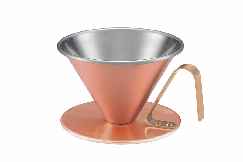 楽天市場】田辺金具 銅のコーヒー ドリッパー 槌目 小 : 堺の刃物屋