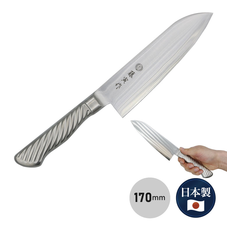 楽天市場】藤十郎作 ステンレス包丁2本セット ペティナイフ 三徳包丁