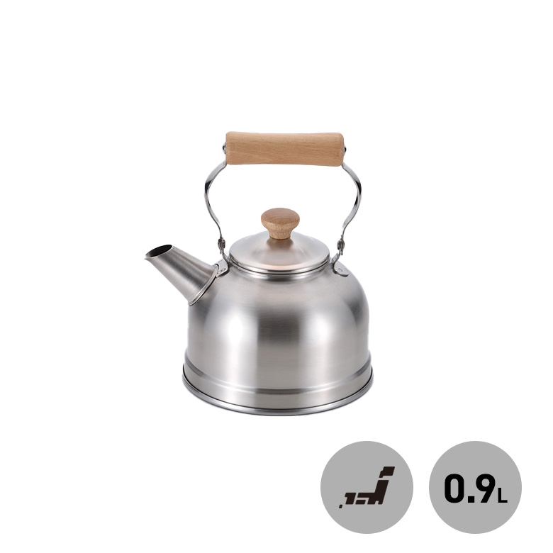 楽天市場】千歳 木柄 純銅 丸型ケトル 2.4L 日本製 CS-019 やかん