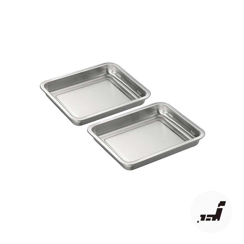 楽天市場】ヨシカワ 下ごしらえに便利なステンレス3連バット深型