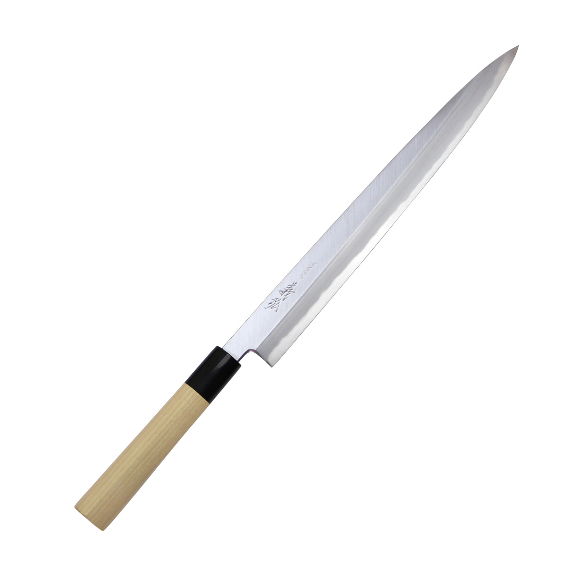山脇切り手製造所 神品 白二鋼 柳刃 300粍 義弘 義弘