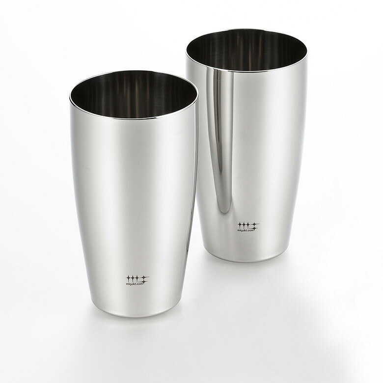 磨き屋シンジケート ビアタンブラー 2個 ステンレス 日本製 国産 プレゼント 酒器 コーヒー 酒