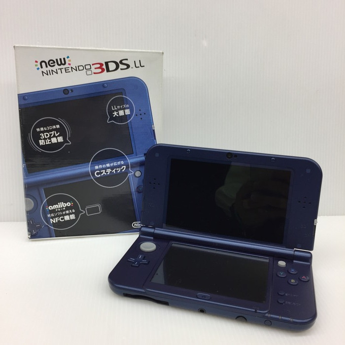 日本初の 中古 任天堂 Jgg5 Red 001 メタリックブルー Ll Newニンテンドー3ds Thjodfelagid Is