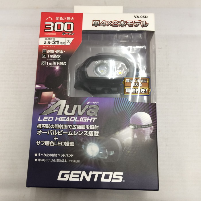 【楽天市場】【中古】GENTOS LEDヘッドライト VA-05D [jgg]：サカイのリサイクルショップ