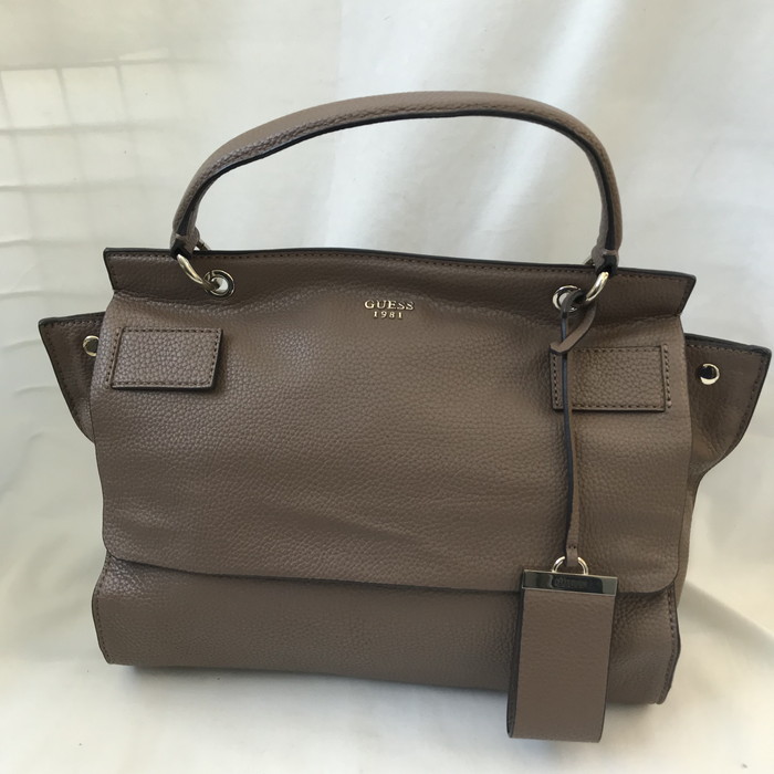 楽天市場】ゲス 2way ショルダーバッグ 茶 ブラウン キャンバス レザー