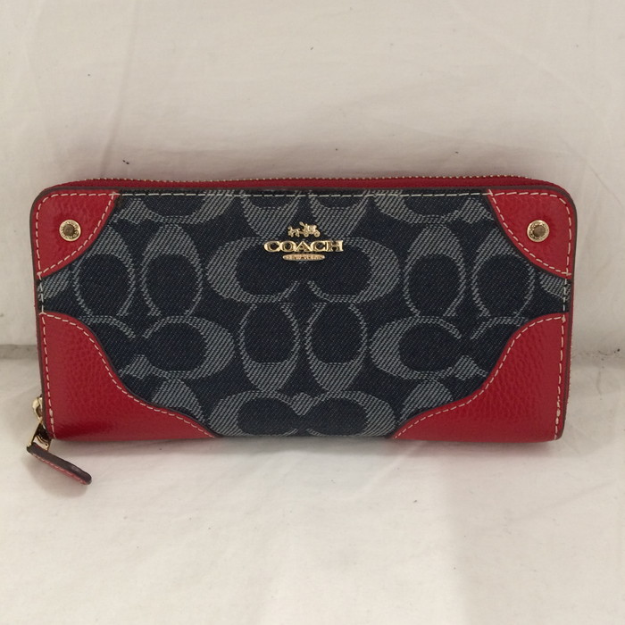 【新品】COACH コーチ 長財布 ラウンドファスナー 楽天市場】【緑屋質屋】コーチ 25966 ラウンドファスナー長財布