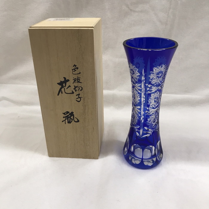 楽天市場】 石井康治造 手吹き硝子筥（共箱）□kk【中古】【道