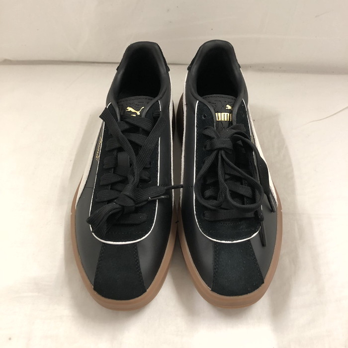 PUMA CLUB KLASSIKA レディース スニーカー ブラック 23.0cm 400364-02 [jgg]【中古】