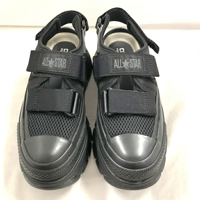 CONVERSE オールスタートレックウェーブサンダル ALL STAR TREKWAVE SANDAL ブラック 23cm [jgg]【中古】画像