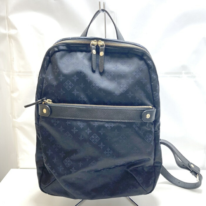 RUSSET 2WAYリュック バッグ 紺色美品 美品 ラシット russet 2way リュック ハンドバッグ ネイビー