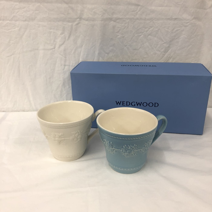 ウェッジウッド サムライブルー セット 楽天市場】ウェッジウッド Wedgwood サムライ マグカップ ブルー
