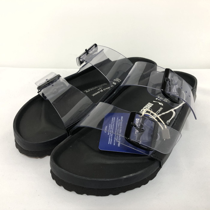 BIRKENSTOCK Manolo Blahnik ARIZONA メンズ サンダル 黒いこと 書きあらわす大いさ：26.5糎 [jgg]【中古】 ビーチサンダル-メンズ靴-サンダル