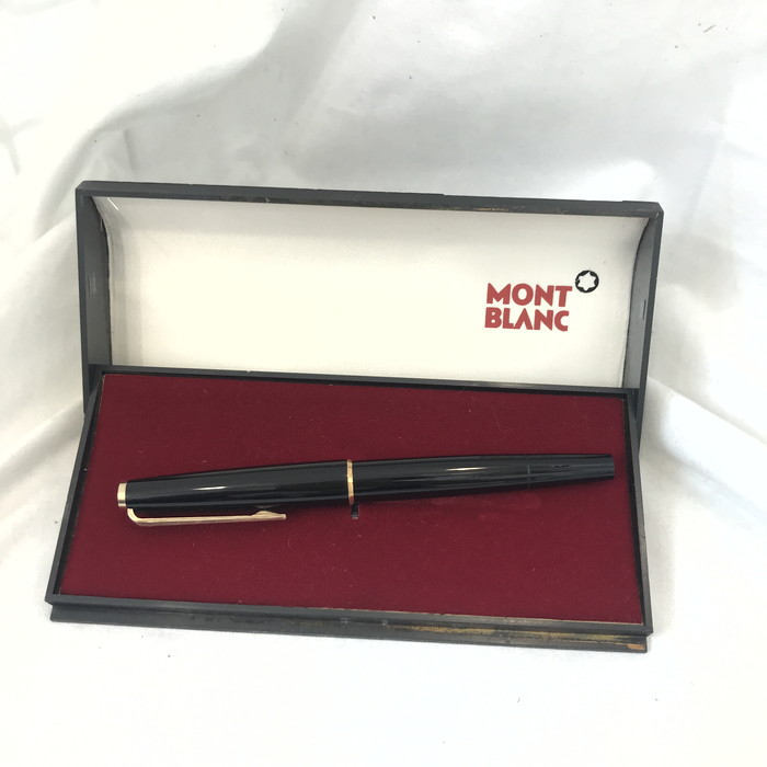 MONTBLANC モンブラン 万年筆 #220 ブラック 中古 楽天市場】モンブラン 万年筆 中古の通販