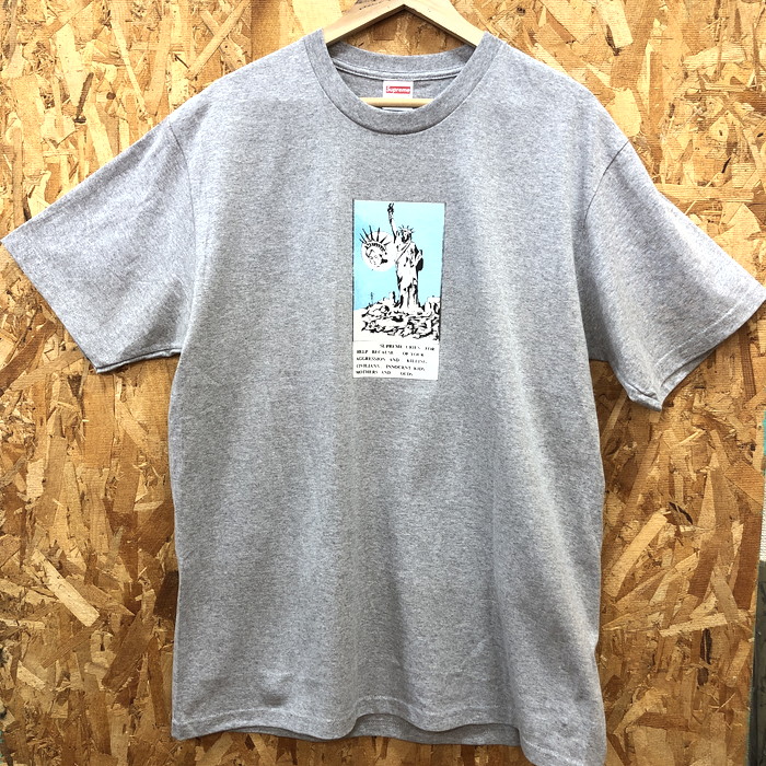 Supreme 24FW Liberty Tee 半袖Tシャツ カットソー メンズ グレー 表記サイズ：L [jgg]【中古】｜サカイのリサイクルショップ