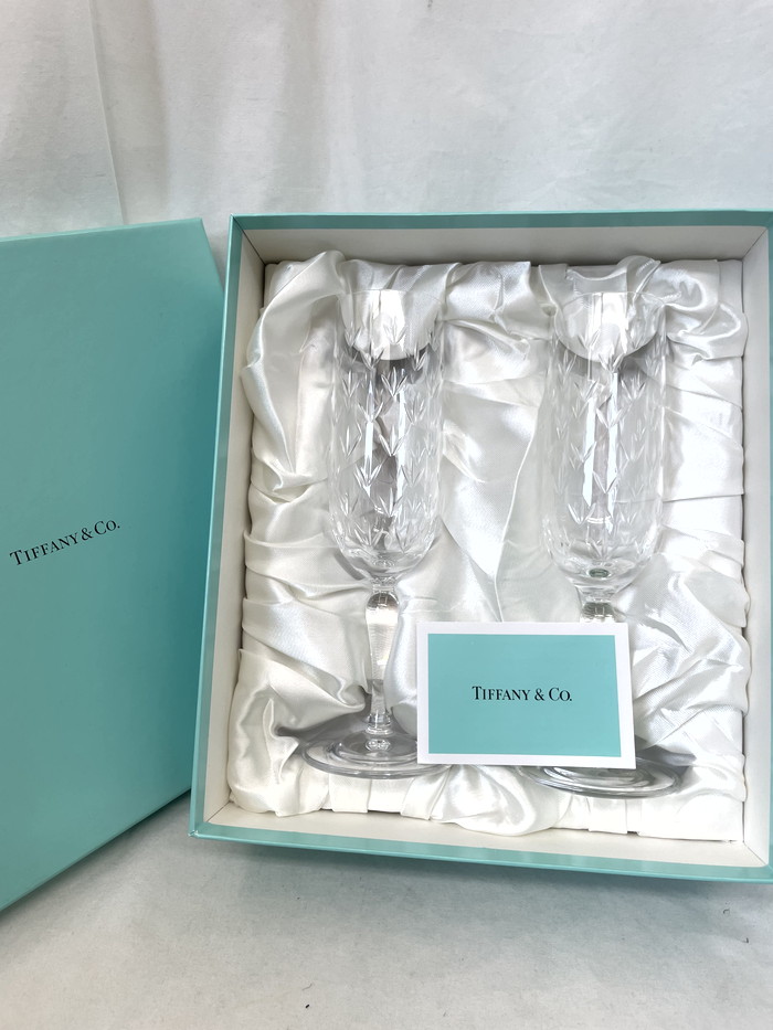 TIFFANY&Co. ティファニー アンパサンド ペアグラス ワイングラス 楽天市場】【未使用品】TIFFANY&Co. ティファニー シャンパン