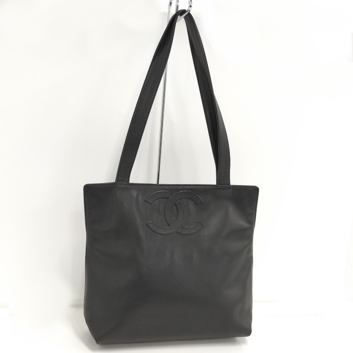 シャネル　トートバッグ　ココマーク　黒　ブラッレザー　ショルダー　ハンド 楽天市場】CHANEL シャネル ココマーク ロゴ トートバッグ