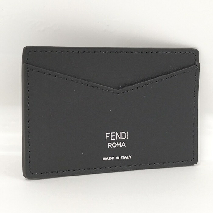 FENDI VERSACE FENDACE カードケース VERSACE x FENDI 'FENDACE' Authentic Men's Leather Card