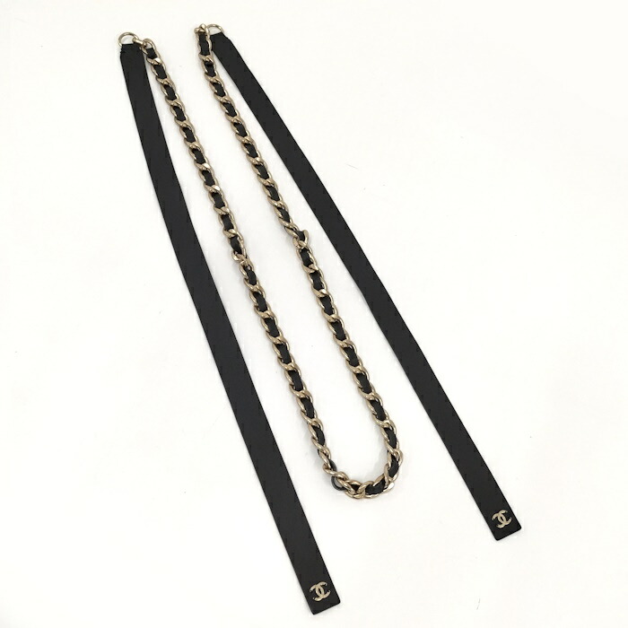 楽天市場】CHANEL チェーンベルト ハート ココマーク I24P【中古  