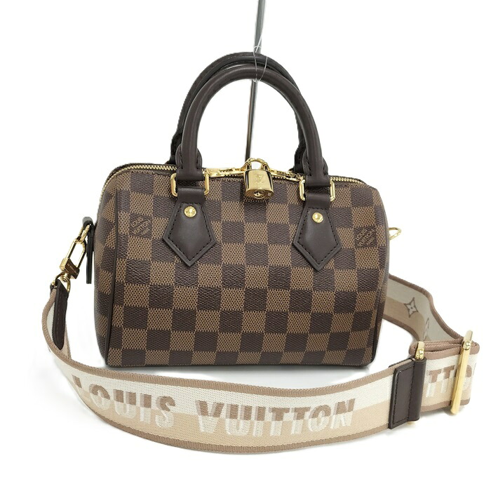 【楽天市場】LOUIS VUITTON 2WAY ボストンバッグ スピーディバンドリエール ダミエ エベヌ N40489【中古】：サカイの ...