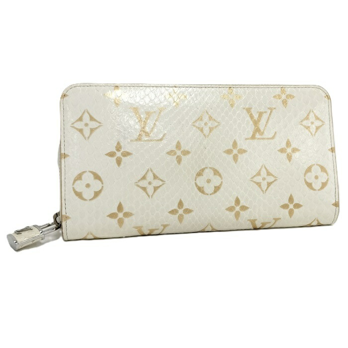 ルイヴィトン　パイソン　ジッピーウォレット　スネーク　長財布 激レア】スネーク☆LOUIS VUITTON☆ZIPPY 長財布 (Louis Vuitton