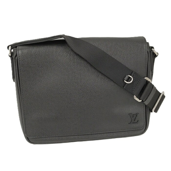 LOUIS VUITTON ディストリクトPM NV3 ショルダーバッグ タイガ ノワール M30850【中古】