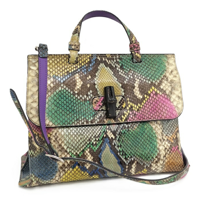 楽天市場】GUCCI グッチ バンブー デイリー ミディアム トップハンドル