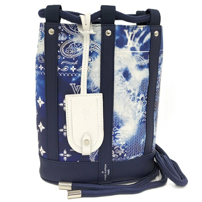 LOUIS VUITTON ランドネPM ショルダーバッグ モノグラム バンダナ ブルー系 M20562【中古】｜サカイのリサイクルショップ