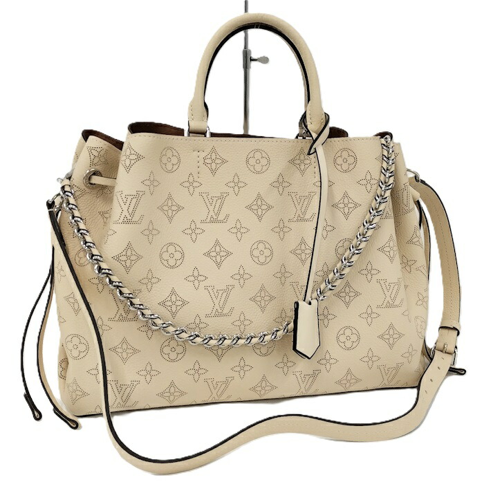 LOUIS VUITTON ハンドバッグ ベラ トートM59203クレーム超美品 LOUIS VUITTON新作 マヒナ ベラ・トート バッグ / M59203 (Louis