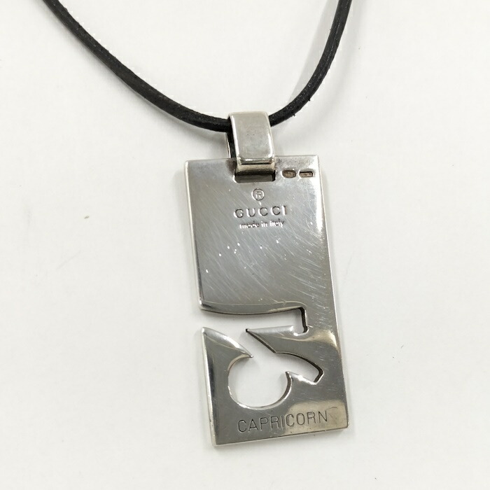 楽天市場】美品 Gucho ガッチョ モジョペンダント シルバー Gカード付